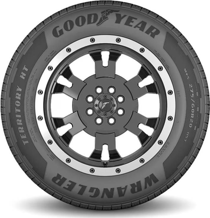 Set of (2) New 275/60R20 Goodyear Wrangler Territory HT 115H - Image 2
