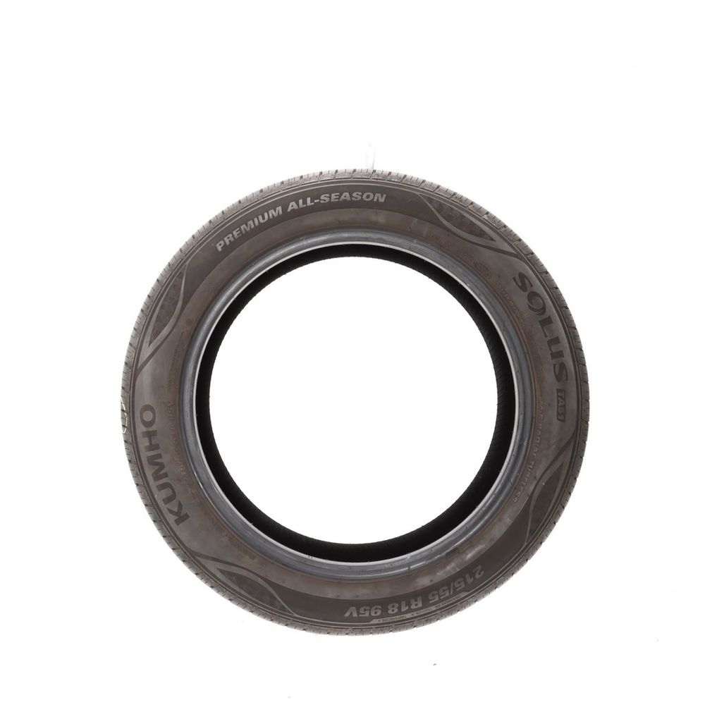 Used 215/55R18 Kumho Solus TA51 95V - 7.5/32 - Image 3