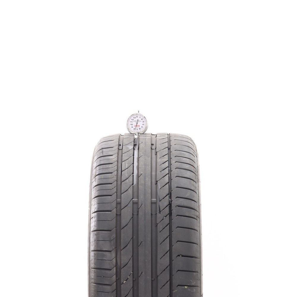 Set of (2) Used 235/50R18 Continental ContiSportContact 5 SUV SSR MOE 97V - 7.5-8.5/32 - Image 2