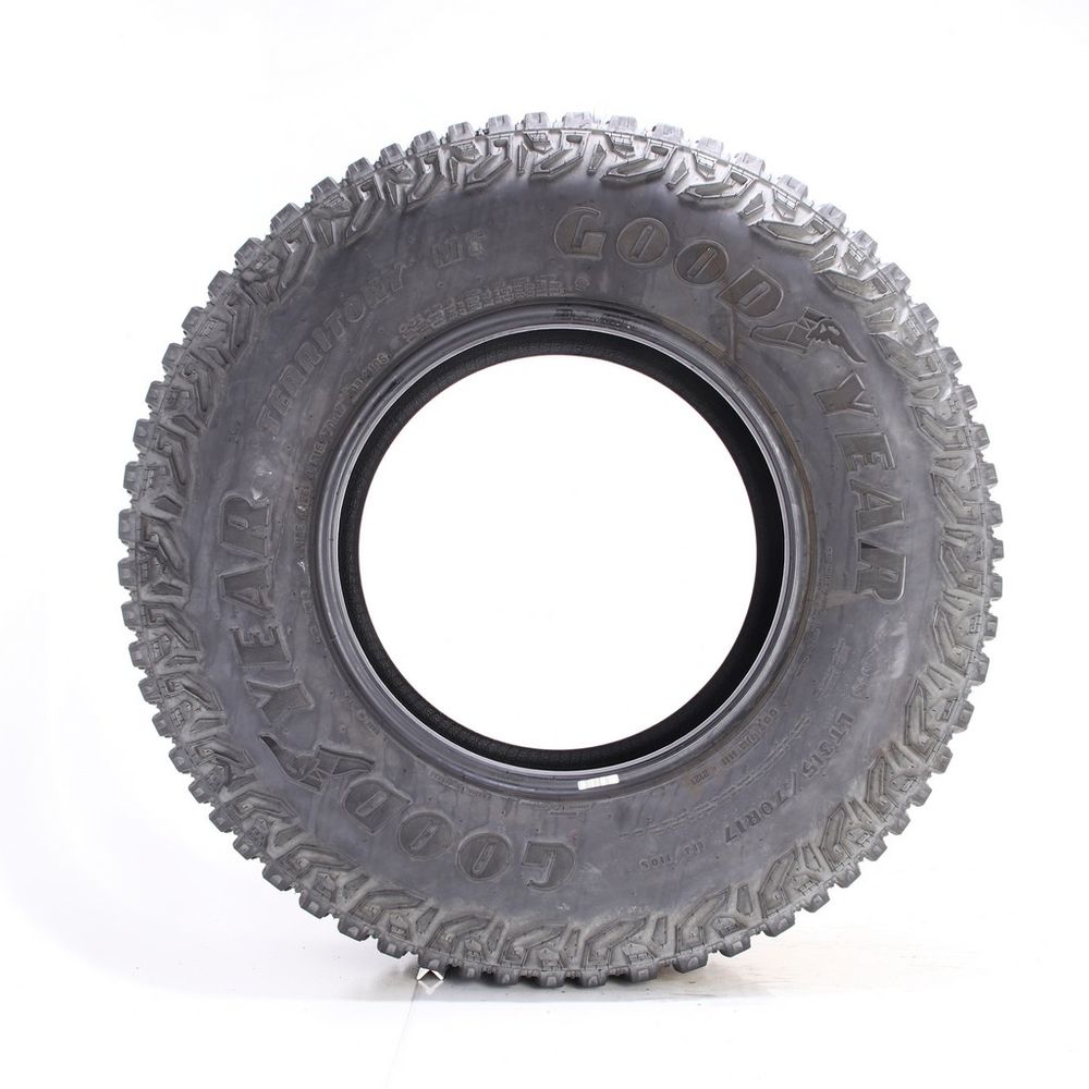 Set of (2) Used LT 315/70R17 Goodyear Wrangler Territory MT 113/110S E - 12-13.5/32 - Image 3