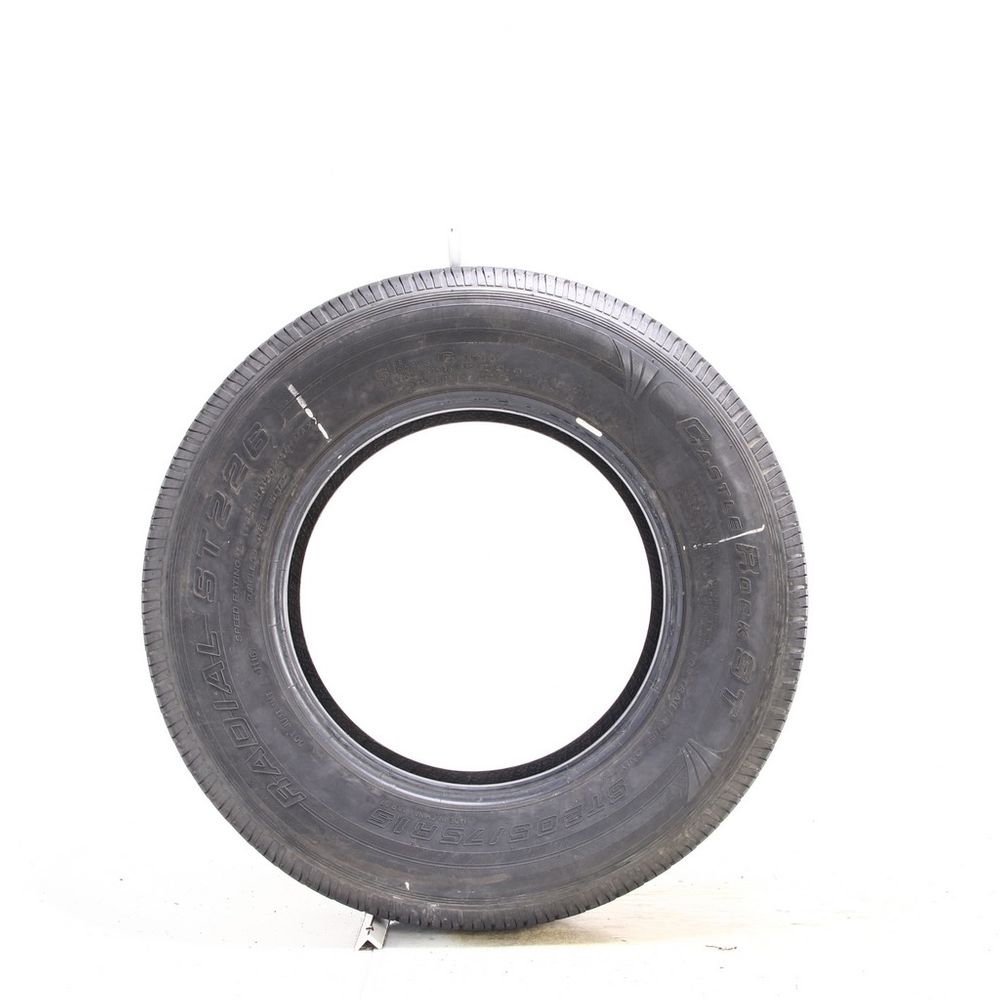Set of (2) Used ST 205/75R15 Castle Rock ST226 101L C - 7/32 - Image 3
