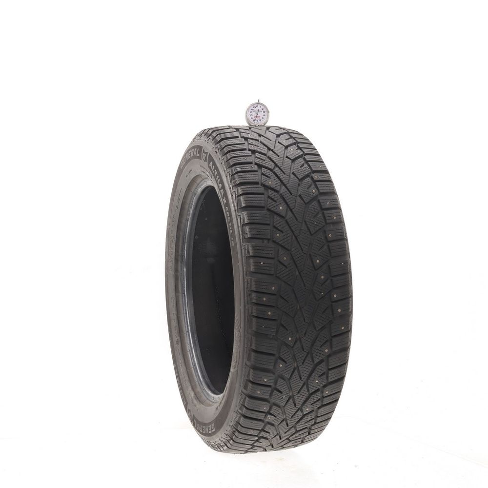 Used 215/60R17 General Altimax Arctic 12 Studded 100T - 7.5/32 - Image 1