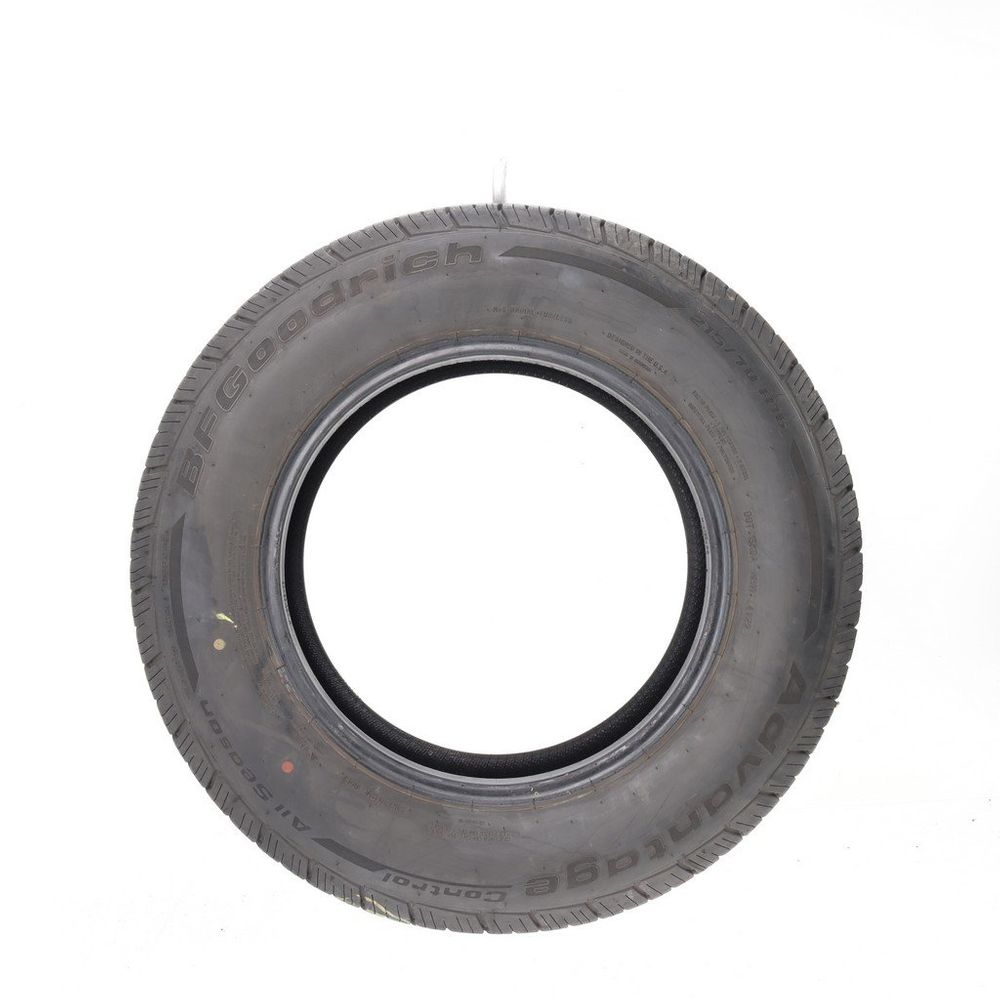 Set of (4) Used 215/70R16 BFGoodrich Advantage Control 100H - 9-10/32 - Image 3