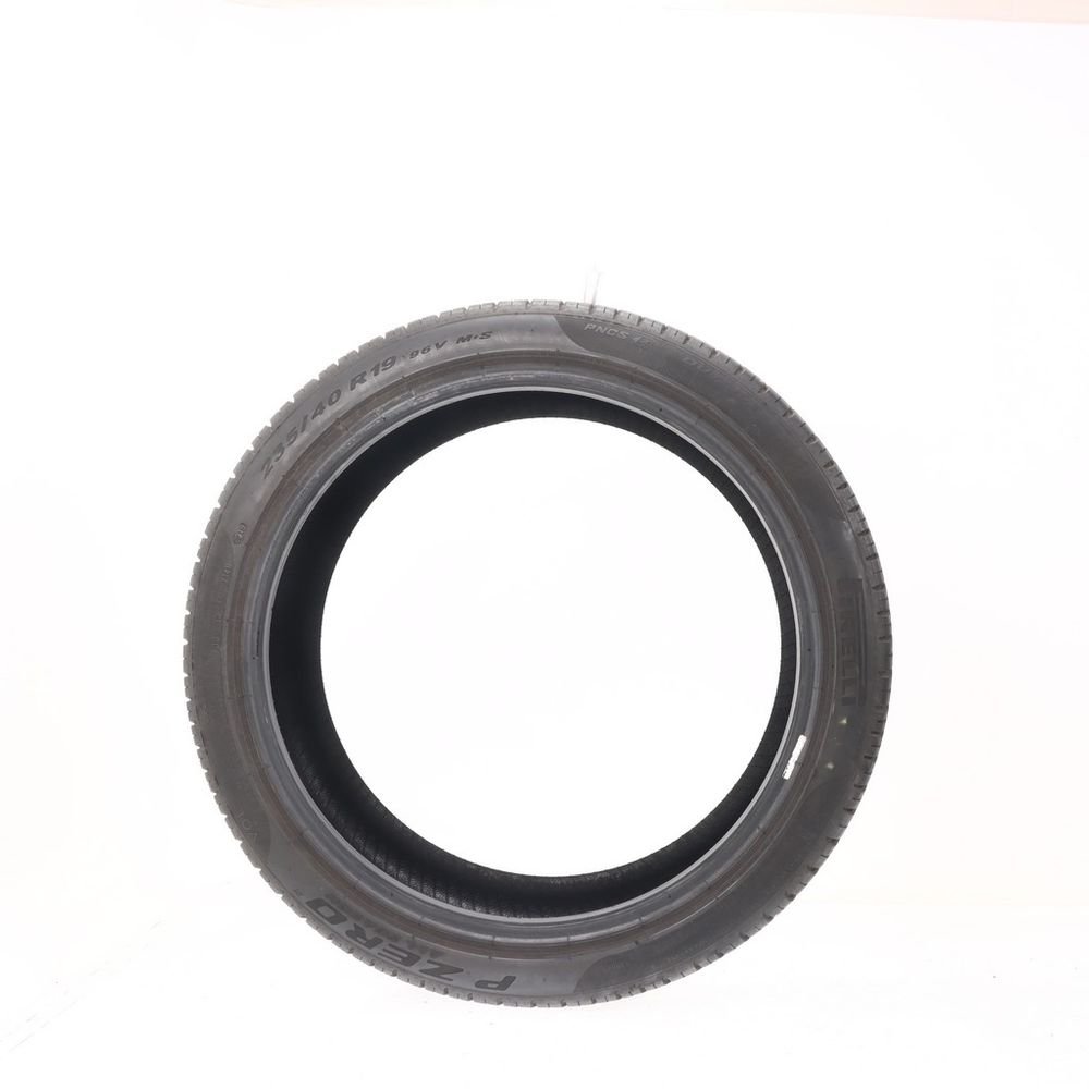Set of (2) Used 235/40R19 Pirelli P Zero PNCS VOL 96V - 7.5-8/32 - Image 3