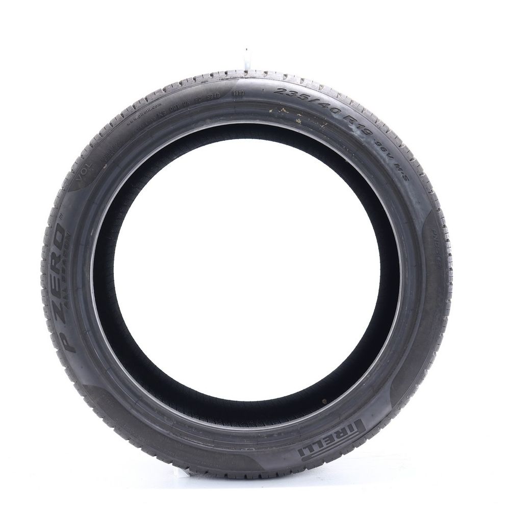 Set of (2) Used 235/40R19 Pirelli P Zero PNCS VOL 96V - 7.5-8/32 - Image 6