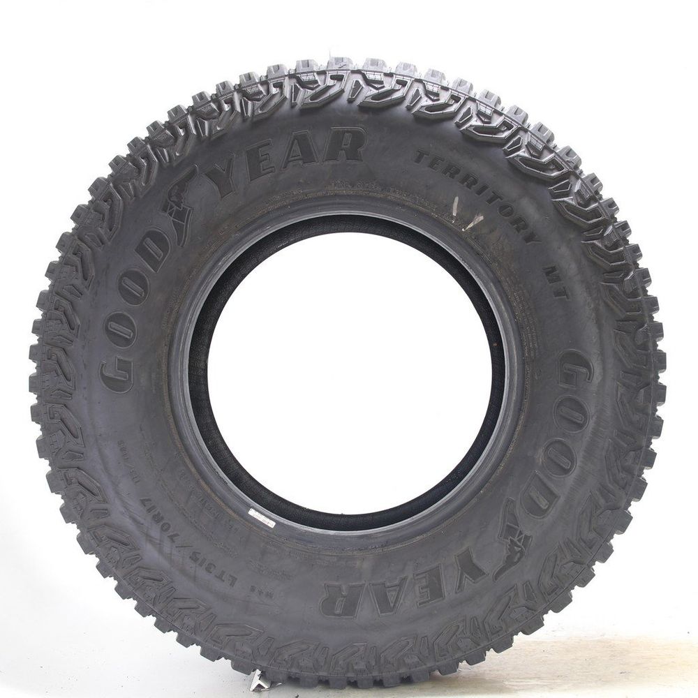 Set of (2) Used LT 315/70R17 Goodyear Wrangler Territory MT 113/110S E - 12-12.5/32 - Image 3