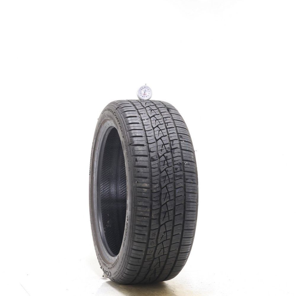 Set of (4) Used 215/45ZR17 Continental ControlContact Sport SRS Plus 91W - 7.5-9/32 - Image 1