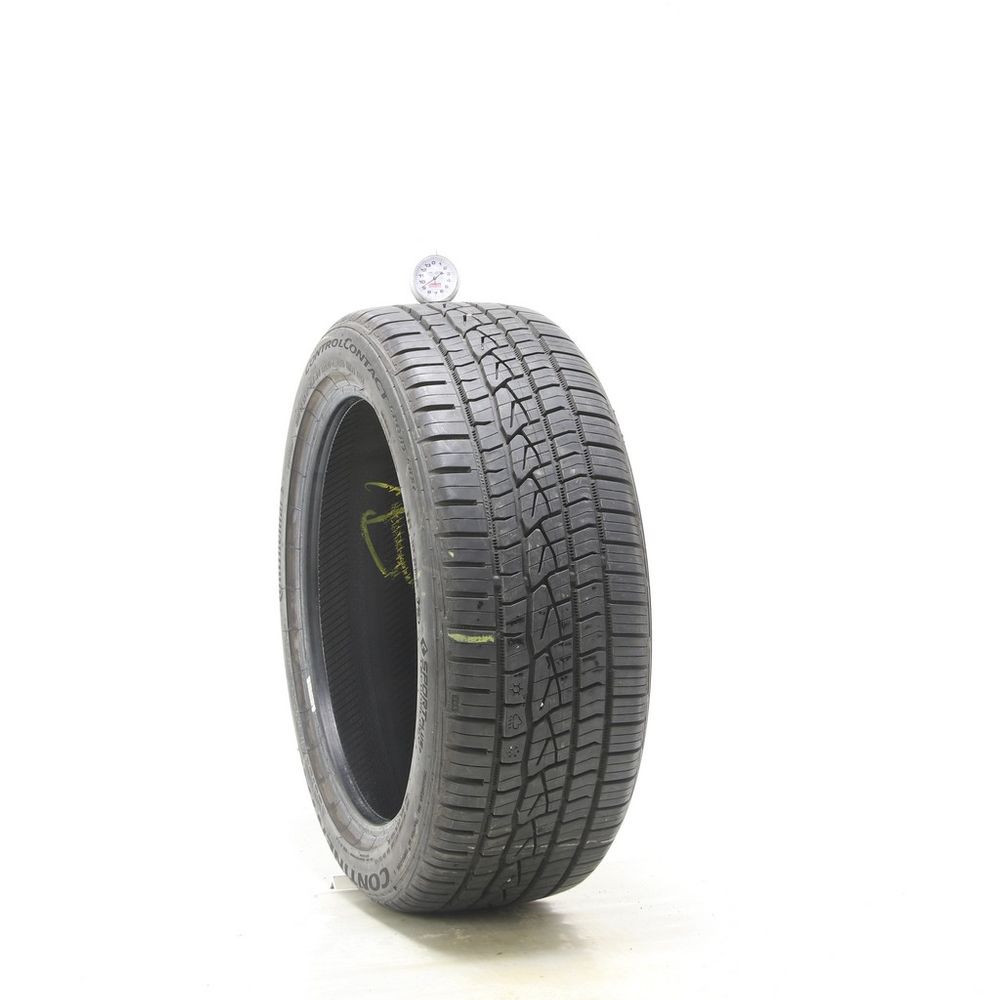 Set of (4) Used 215/45ZR17 Continental ControlContact Sport SRS Plus 91W - 7.5-9/32 - Image 4