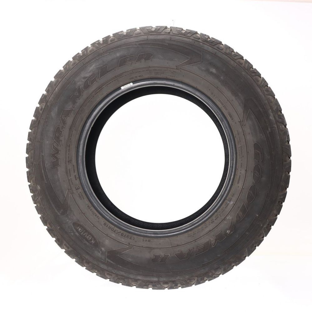 Set of (2) Used LT 275/70R18 Goodyear Wrangler All-Terrain Adventure Kevlar 125/122R E - 8-9.5/32 - Image 6