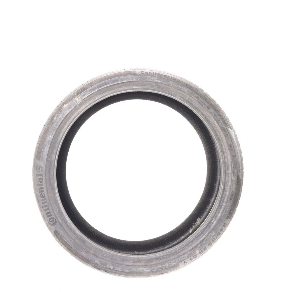 Set of (4) Driven Once 245/35ZR21 Continental ContiSportContact 5P TO ContiSilent 96Y - 10/32 - Image 3