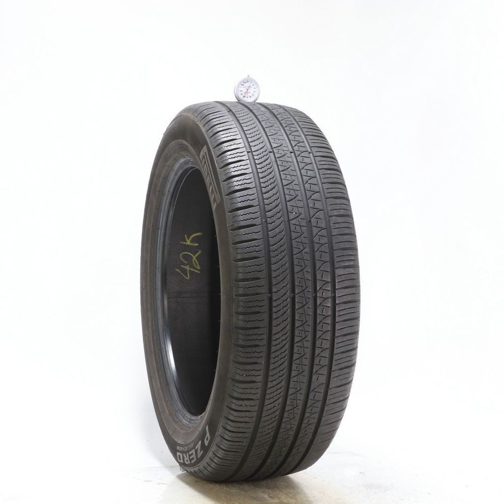 Set of (2) Used 235/55R19 Pirelli P Zero 101H - 8-8.5/32 - Image 1