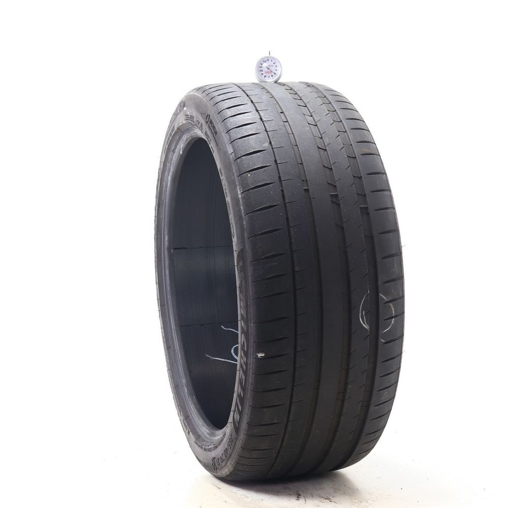 Set of (2) Used 265/40ZR21 Michelin Pilot Sport 4 S MO1 105Y - 5-5.5/32 - Image 1