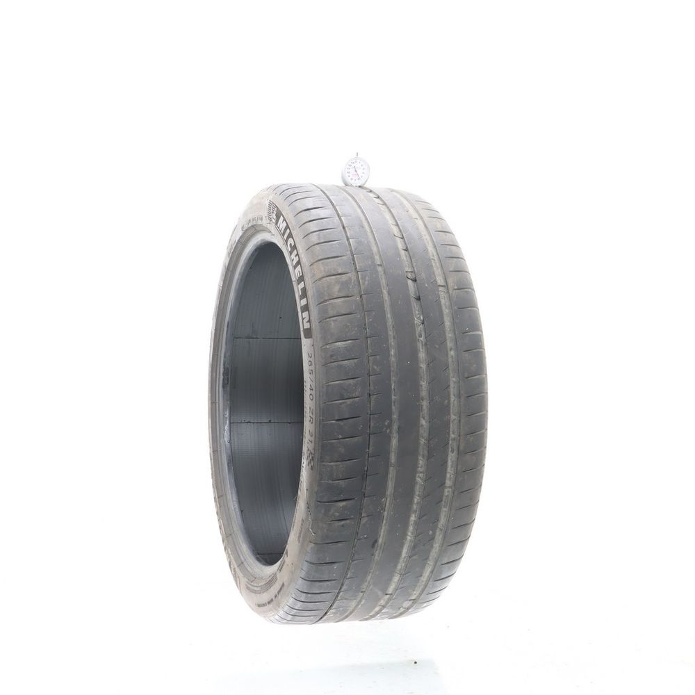 Set of (2) Used 265/40ZR21 Michelin Pilot Sport 4 S MO1 105Y - 5-5.5/32 - Image 4