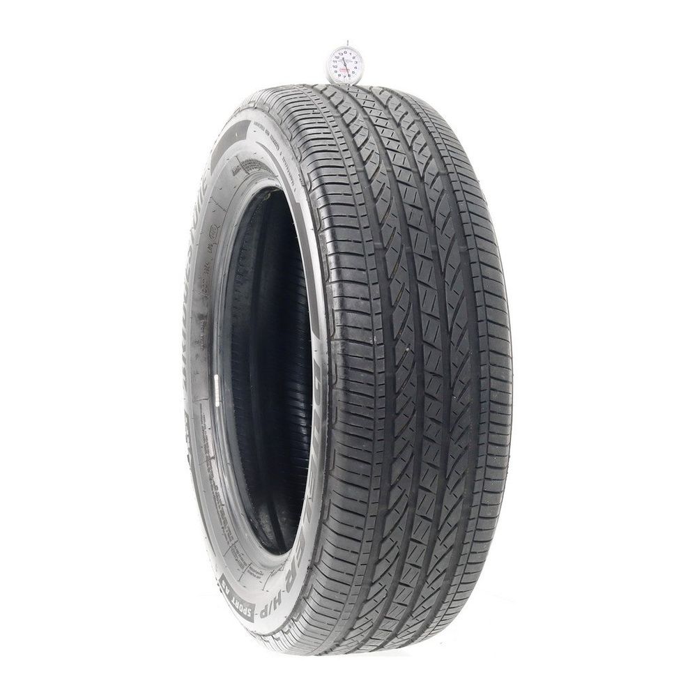Set of (4) Used 225/60R18 Bridgestone Dueler H/P Sport AS RFT 104H - 6-7/32 - Image 1