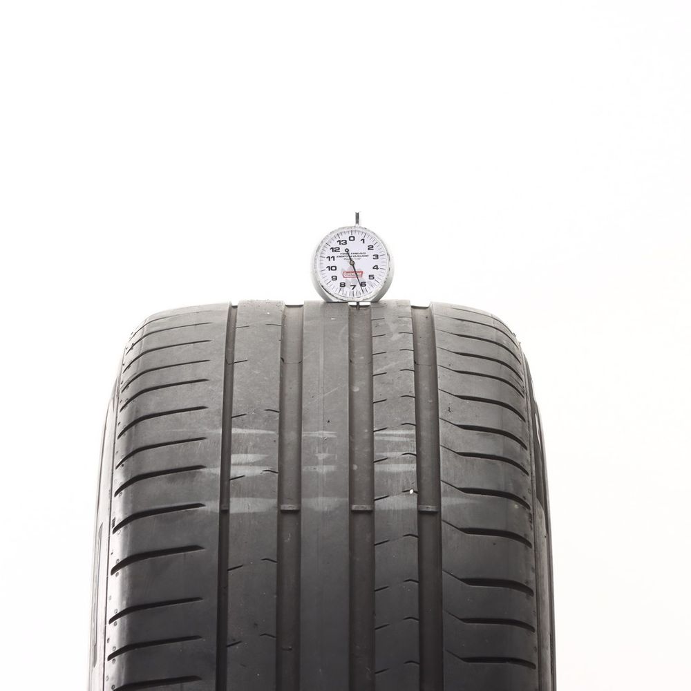 Set of (2) Used 255/40R21 Pirelli P Zero PZ4 R01 PNCS 102Y - 6-7/32 - Image 2