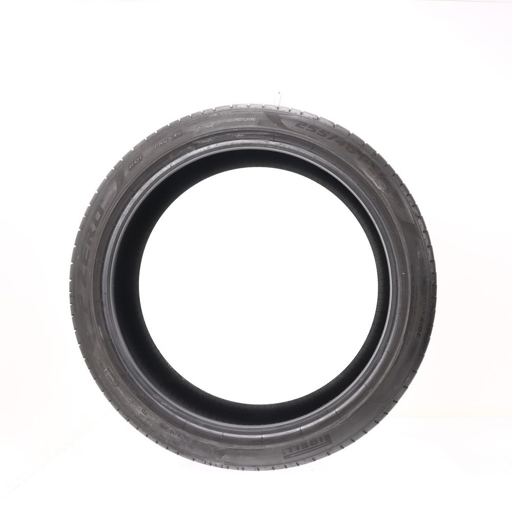 Set of (2) Used 255/40R21 Pirelli P Zero PZ4 R01 PNCS 102Y - 6-7/32 - Image 6