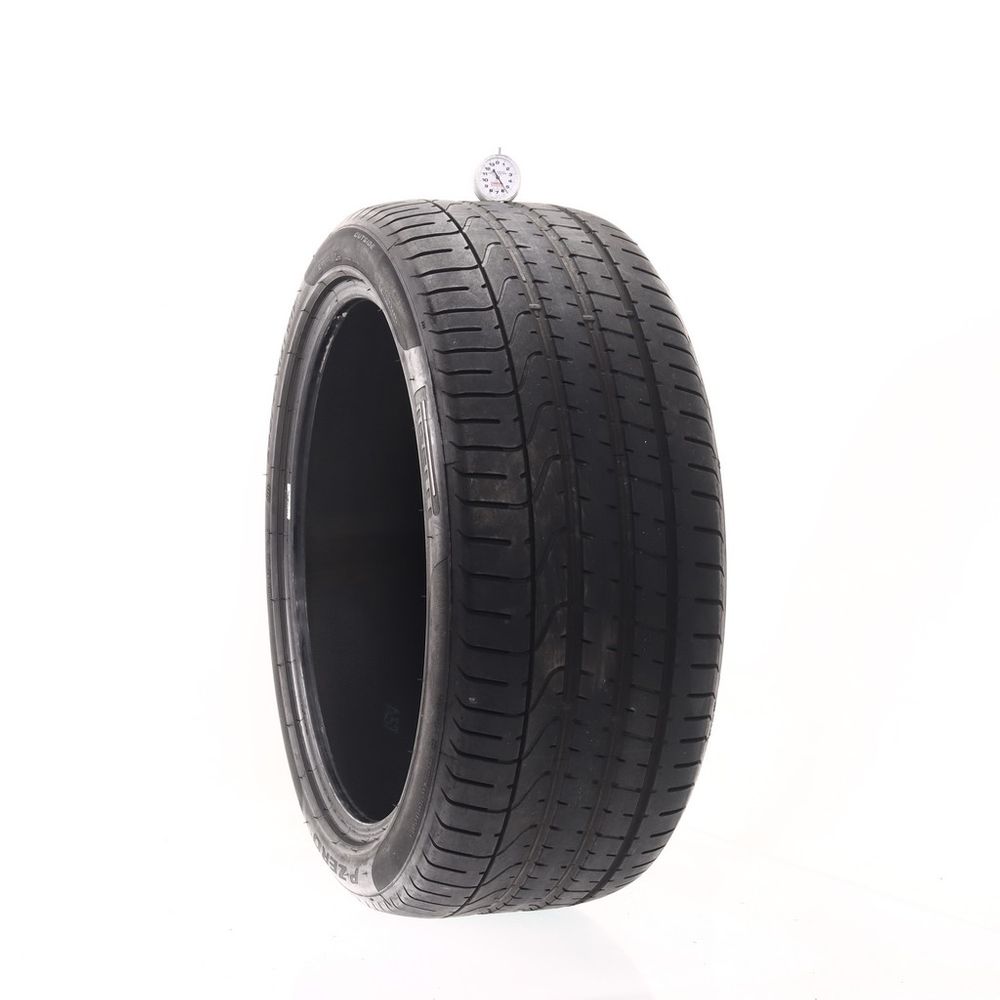 Set of (2) Used 265/40R21 Pirelli P Zero NO 101Y - 5.5-6/32 - Image 1