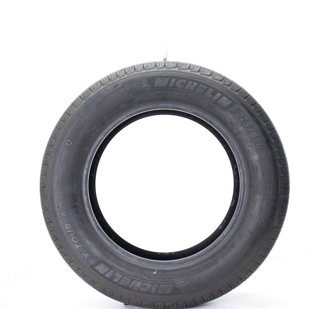 Set of (2) Used 225/65R17 Michelin X Tour A/S T+H 102H - 9-10/32 - Image 3