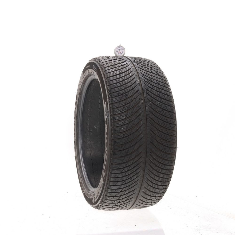 Set of (2) Used 285/40R19 Michelin Pilot Alpin 5 107V - 5-6.5/32 - Image 4