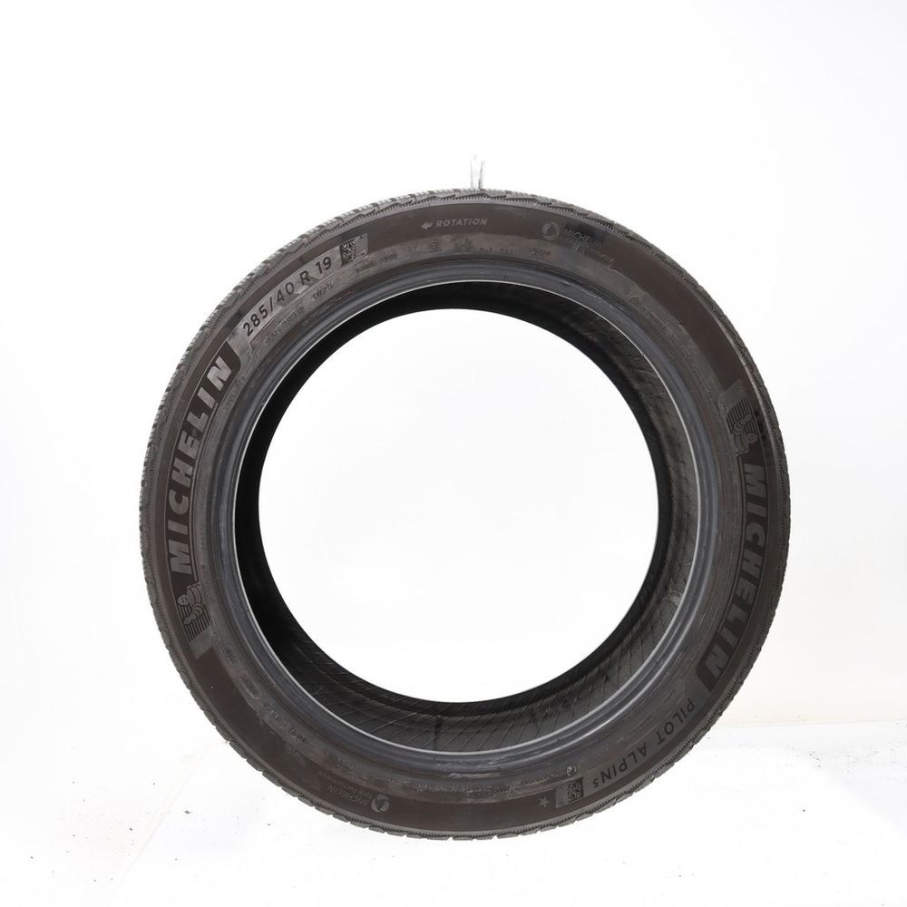 Set of (2) Used 285/40R19 Michelin Pilot Alpin 5 107V - 5-6.5/32 - Image 6