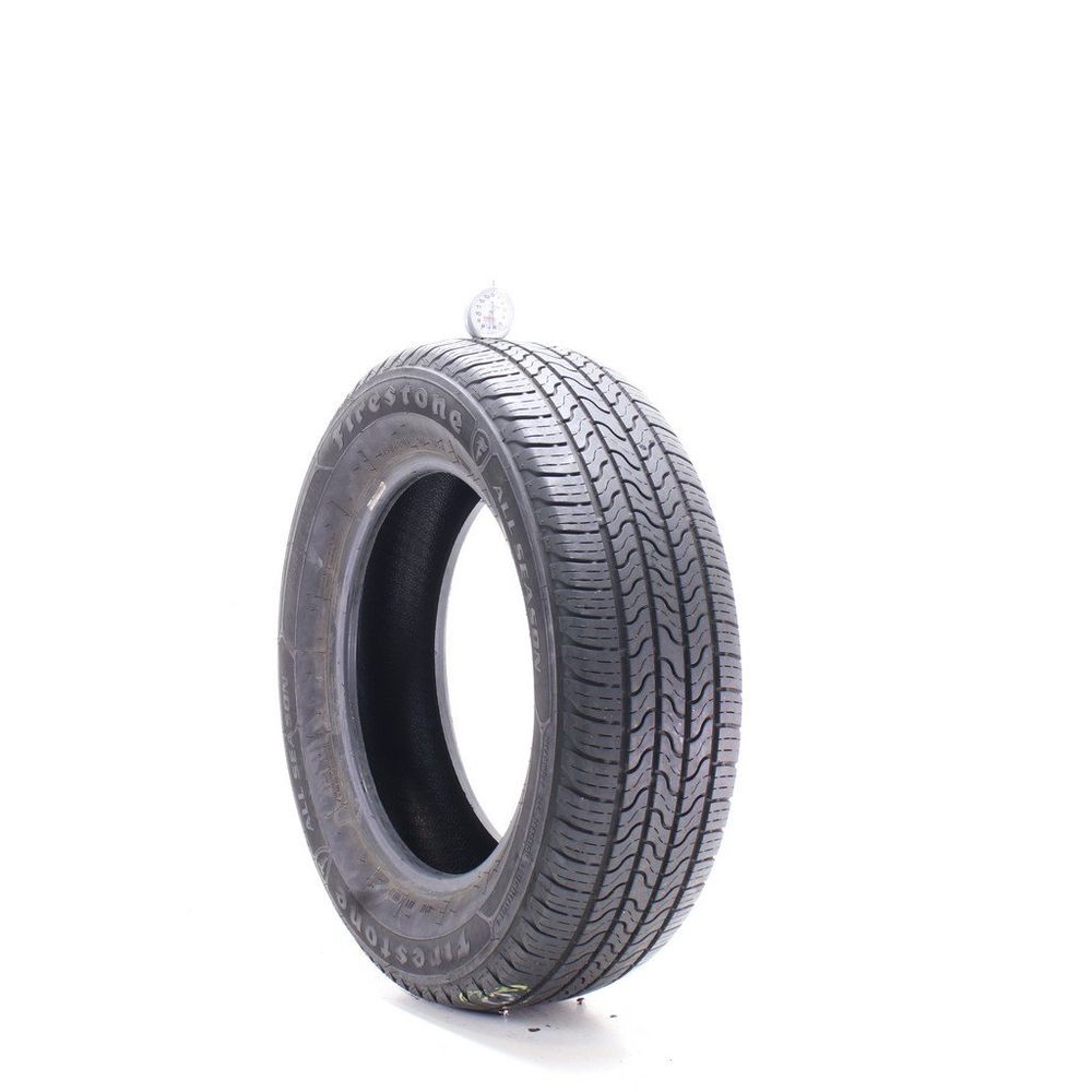 Set of (4) Used 195/65R15 Firestone All Season (Firestone) 91T - 6.5-7/32 - Image 1