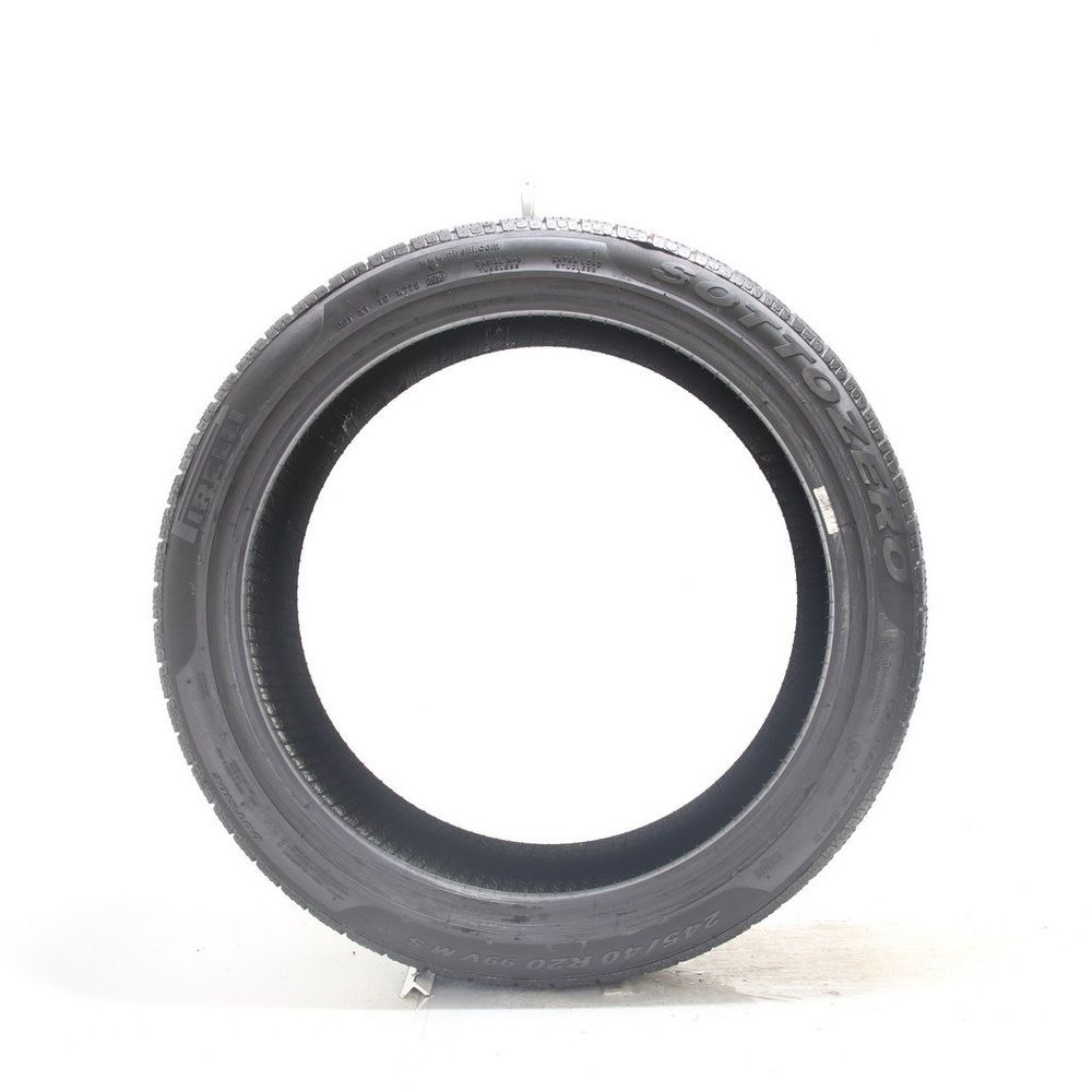 Set of (2) Used 245/40R20 Pirelli Sottozero Winter 240 Serie II 99V - 9.5/32 - Image 3