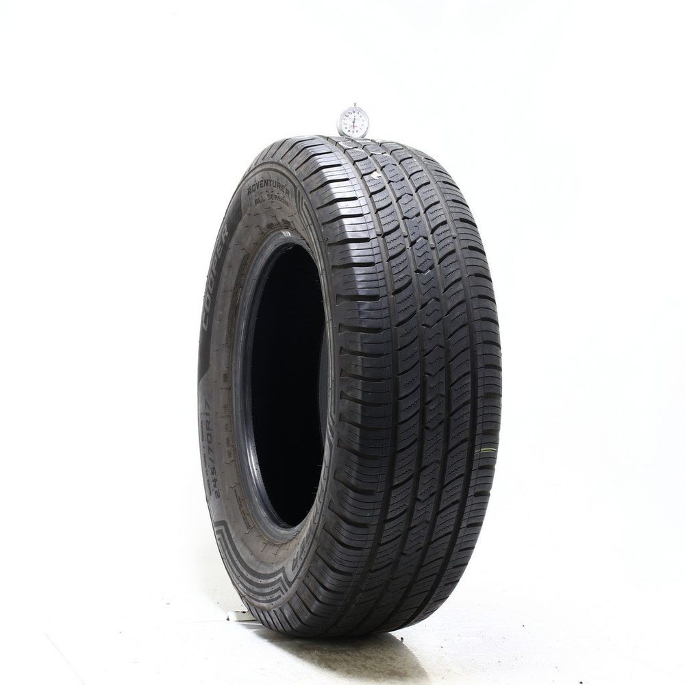Set of (2) Used 245/70R17 Cooper Adventurer All Season 110T - 7-8.5/32 - Image 1