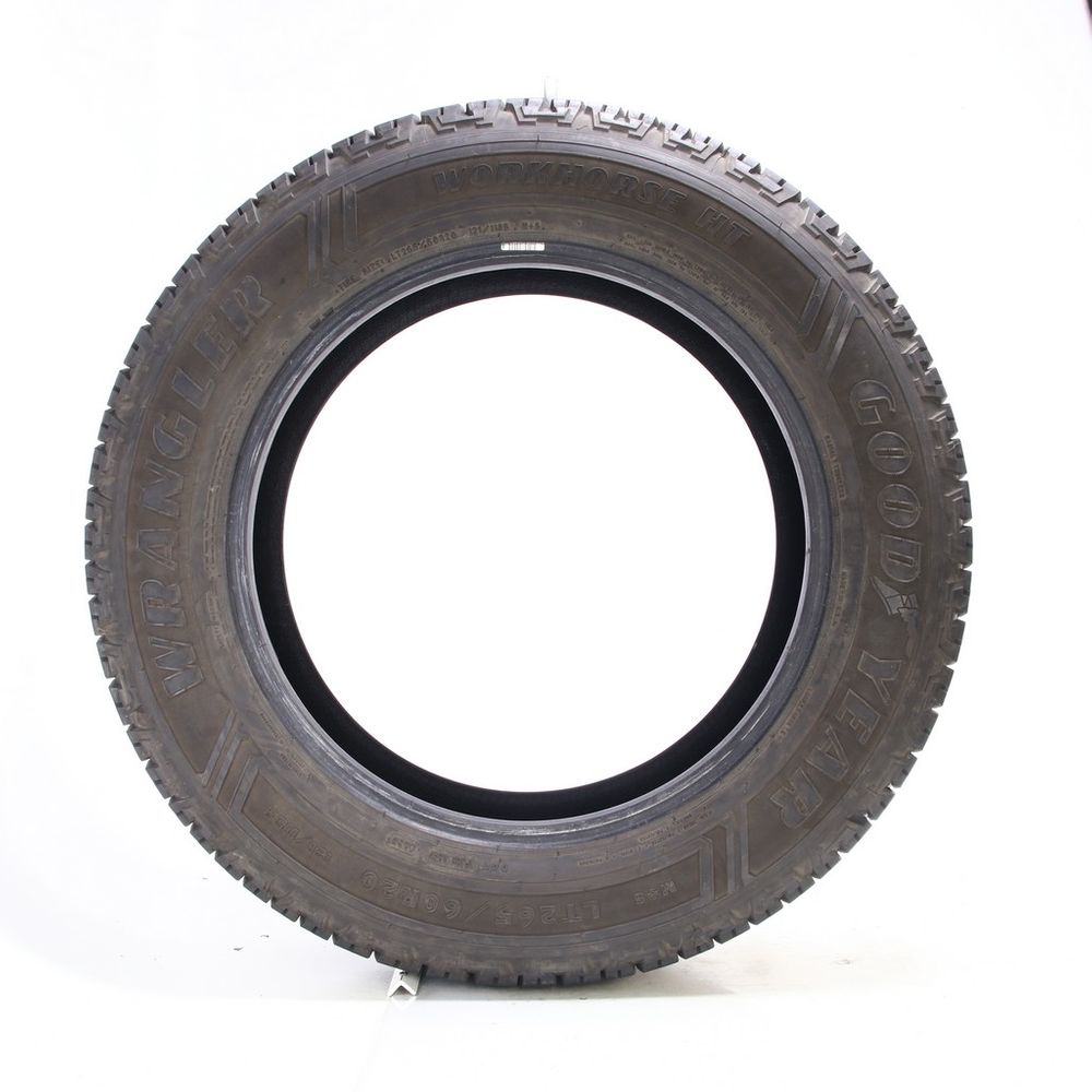 Set of (4) Used LT 265/60R20 Goodyear Wrangler Workhorse HT 121/118S E - 12-12.5/32 - Image 3