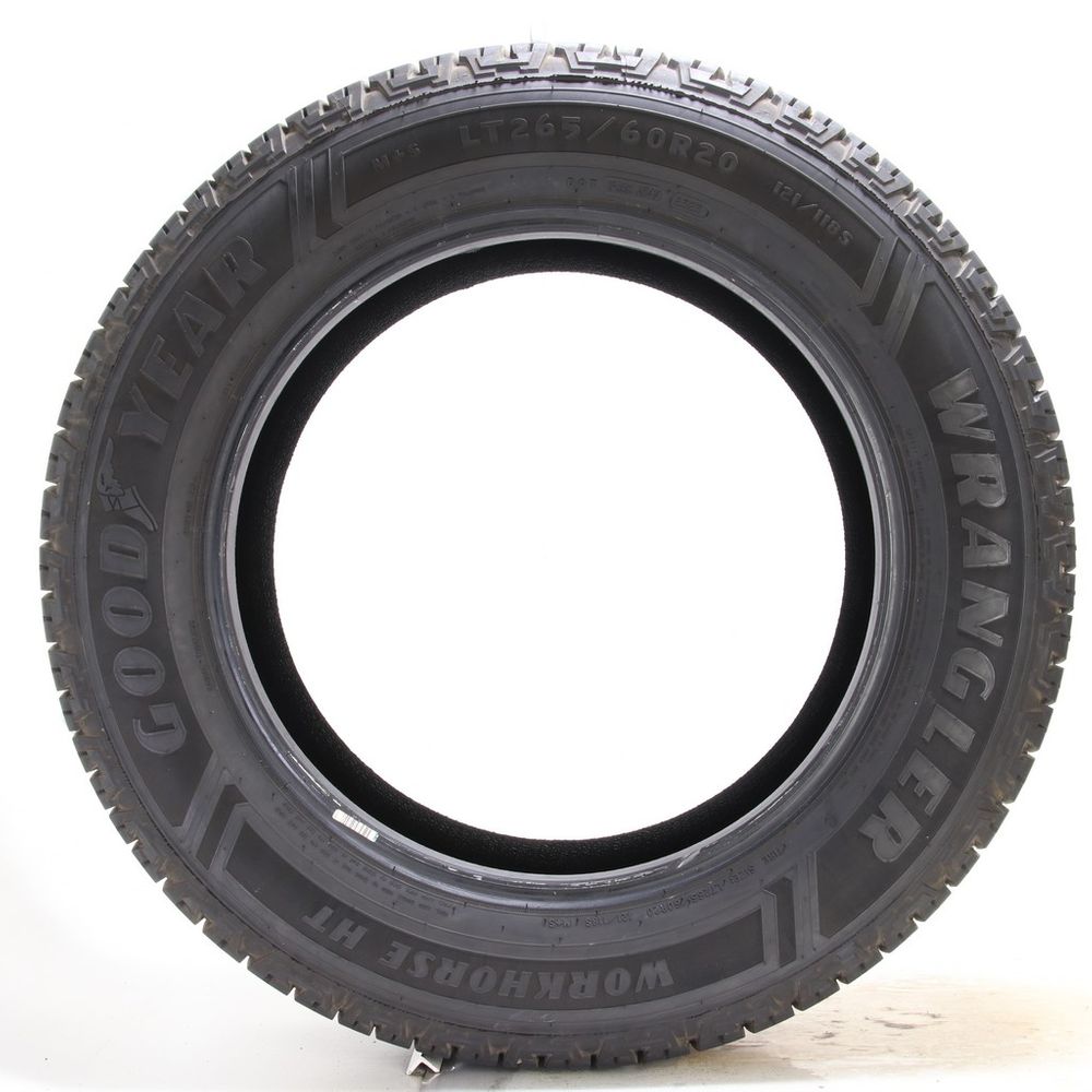 Set of (4) Used LT 265/60R20 Goodyear Wrangler Workhorse HT 121/118S E - 12-12.5/32 - Image 6