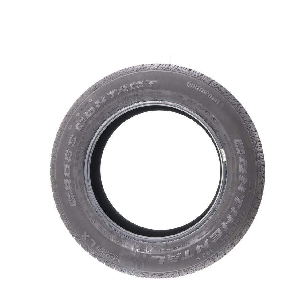 Set of (2) Used 225/65R17 Continental CrossContact LX 102H - 7/32 - Image 3