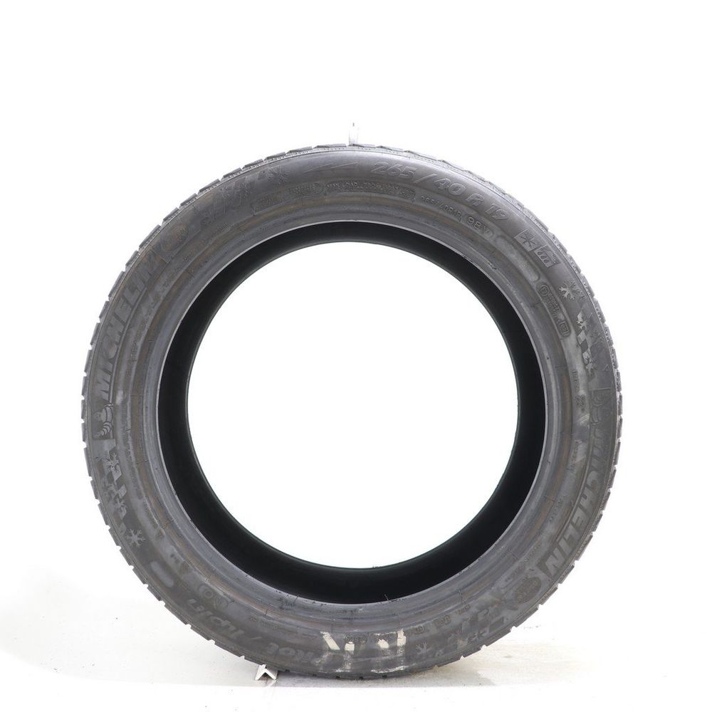 Set of (2) Used 265/40R19 Michelin Pilot Alpin PA4 NO 98V - 7-7.5/32 - Image 3