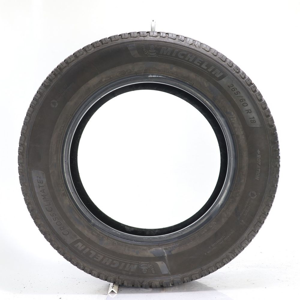 Set of (2) Used 265/60R18 Michelin CrossClimate 2 110V - 8-8.5/32 - Image 3