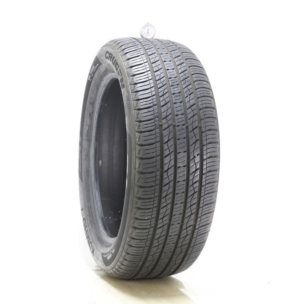 Set of (2) Used 255/50R20 Kumho Crugen Premium 105T - 6.5-7.5/32 - Image 4
