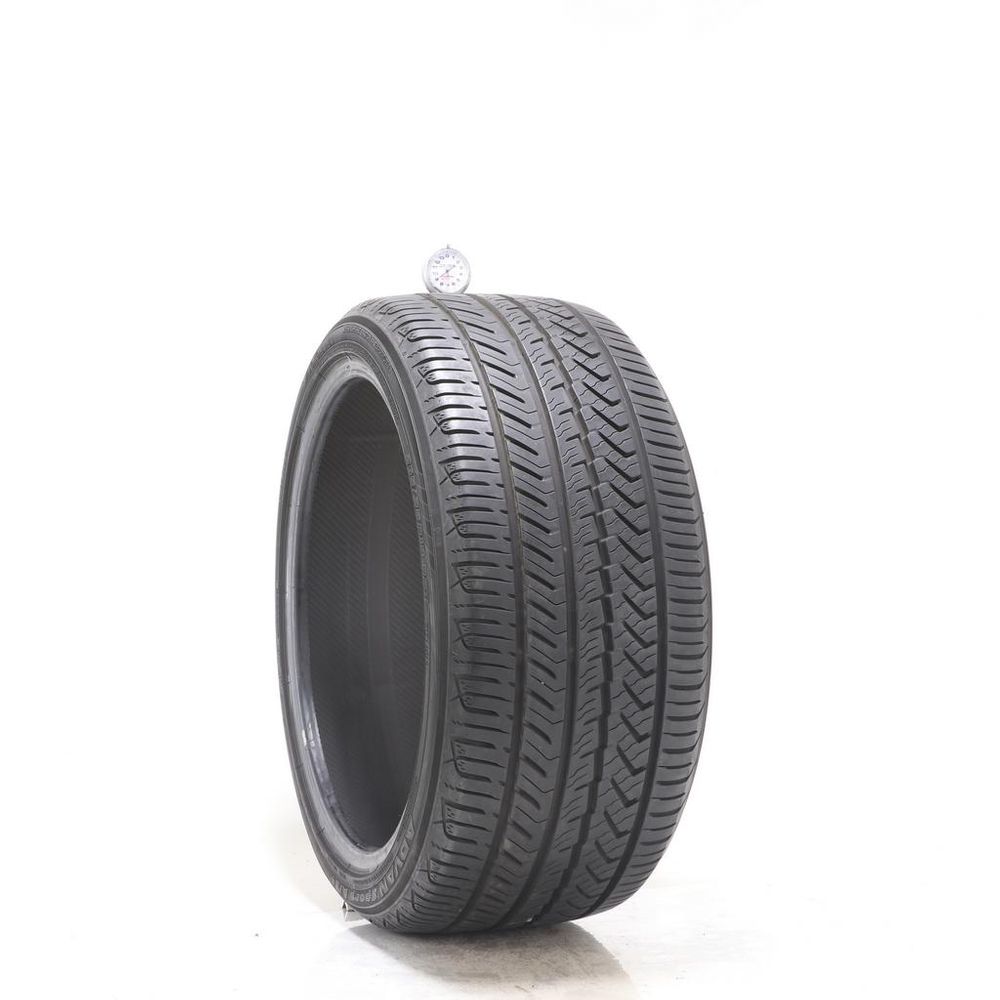 Set of (2) Used 265/35R19 Yokohama Advan Sport A/S Plus 98Y - 9-10.5/32 - Image 1