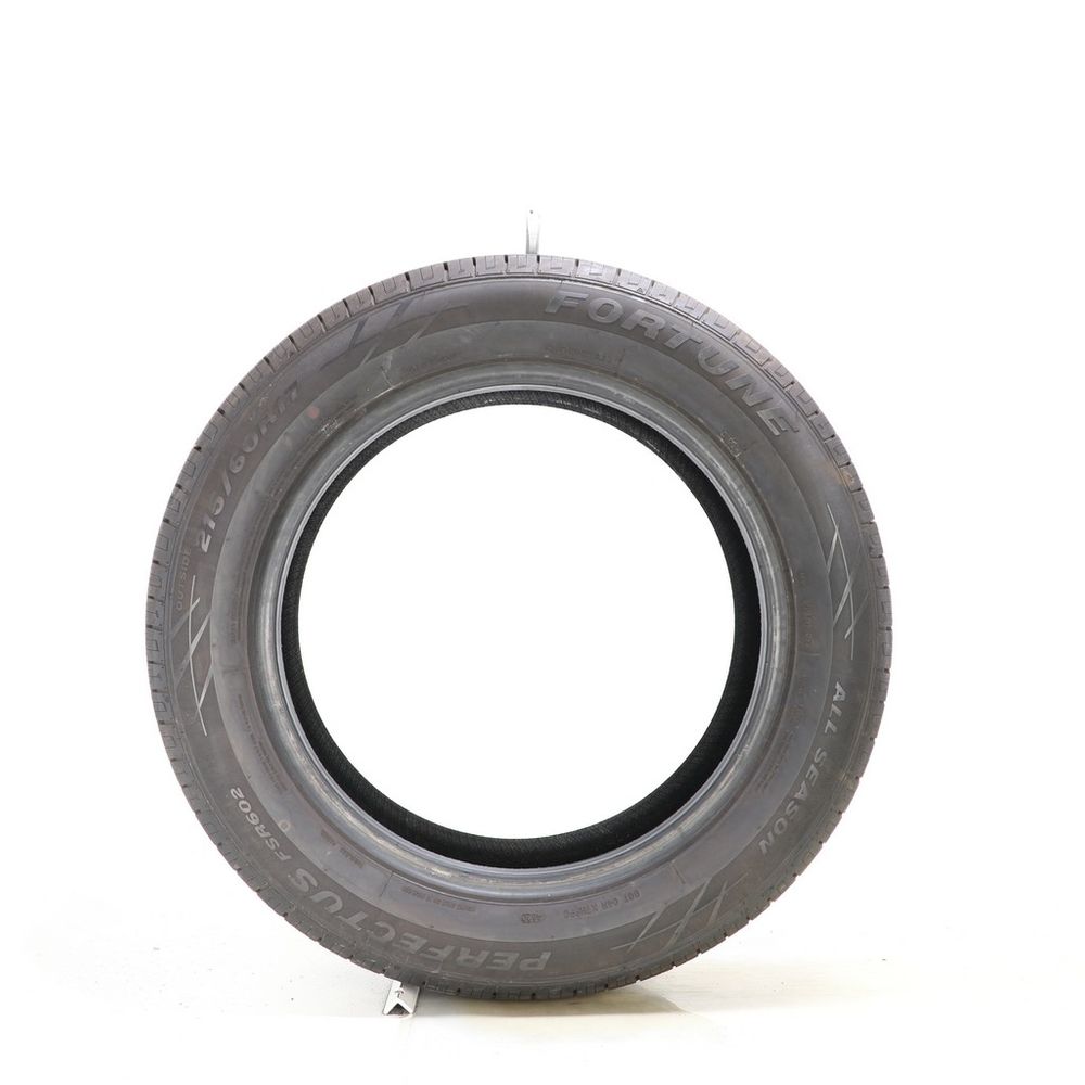 Set of (2) Used 215/60R17 Fortune Perfectus FSR602 100H - 7.5-9/32 - Image 6