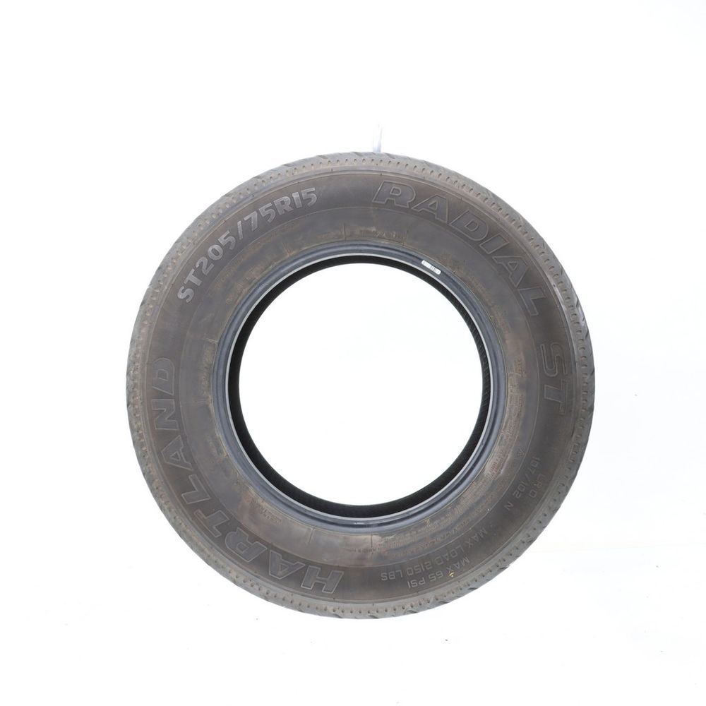 Set of (2) Used ST 205/75R15 Hartland Radial ST 107/102N D - 5-6/32 - Image 3