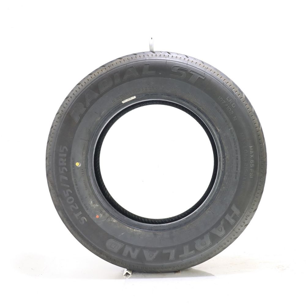 Set of (2) Used ST 205/75R15 Hartland Radial ST 107/102N D - 5-6/32 - Image 6