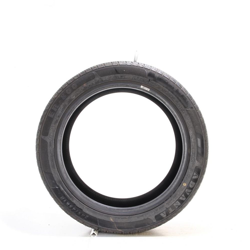 Set of (2) Used 245/45R18 Advanta ER-800 100H - 7.5-8/32 - Image 6