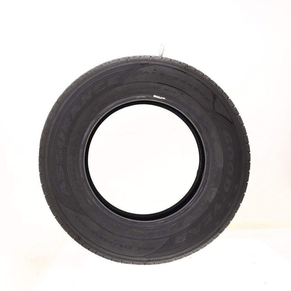 Set of (4) Used 215/70R16 Goodyear Assurance All-Season 100T - 7.5-8.5/32 - Image 6