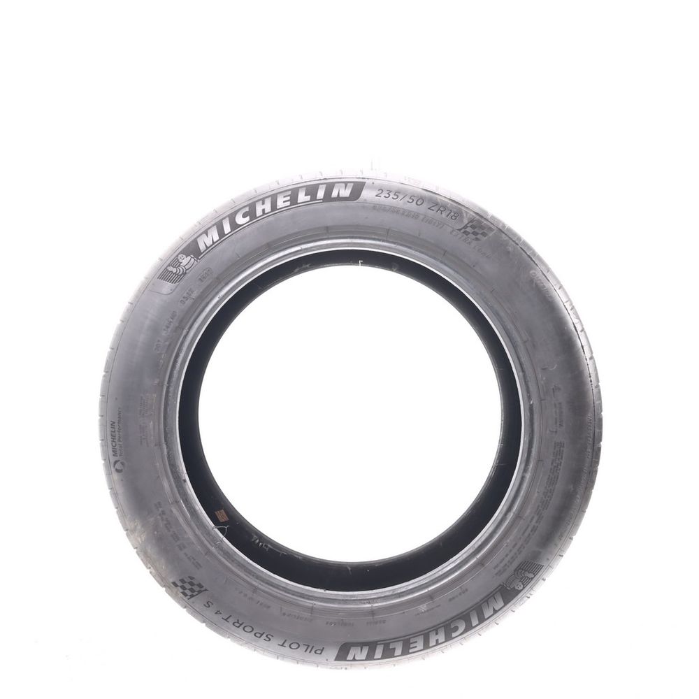 Set of (4) Used 235/50ZR18 Michelin Pilot Sport 4 S 101Y - 5.5-6/32 - Image 3