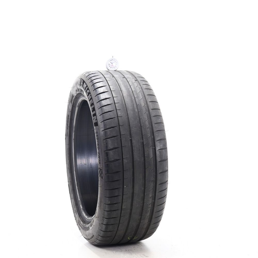 Set of (4) Used 235/50ZR18 Michelin Pilot Sport 4 S 101Y - 5.5-6/32 - Image 4