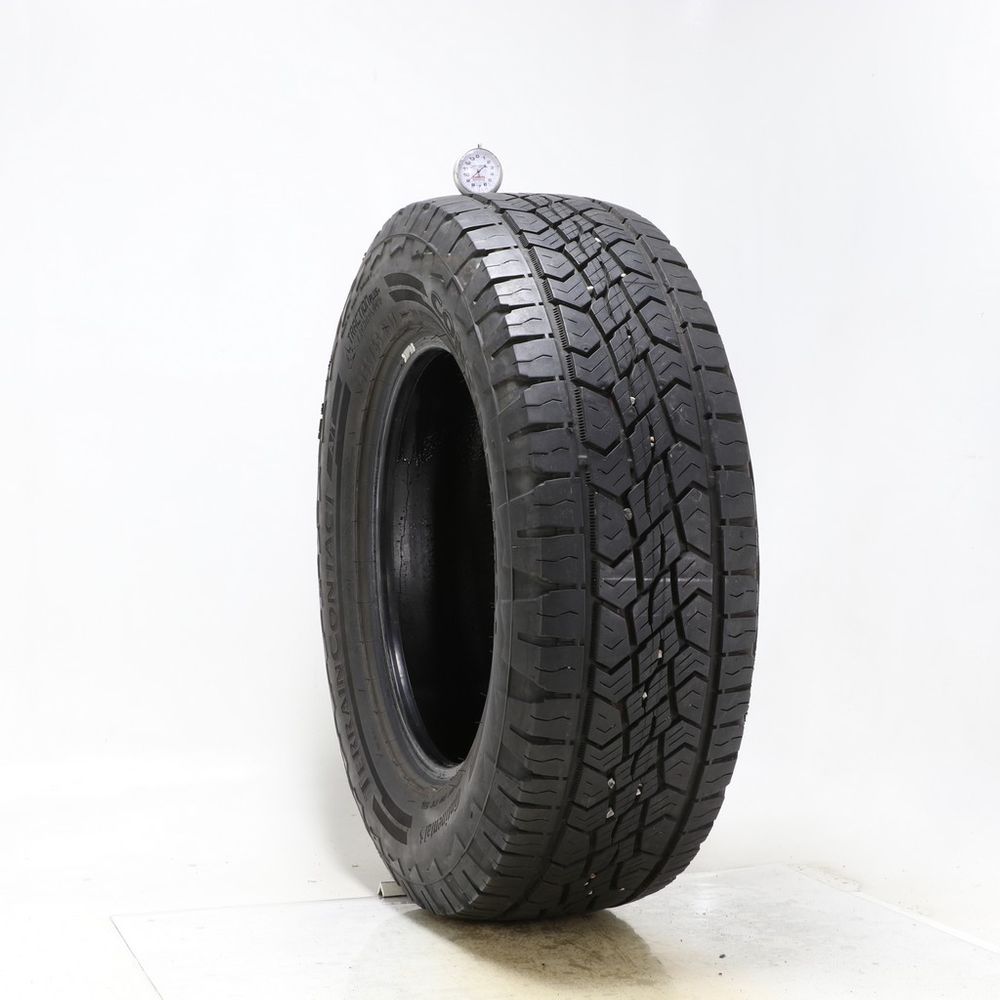 Set of (2) Used 255/65R17 Continental TerrainContact AT 110S - 7.5-9/32 - Image 4