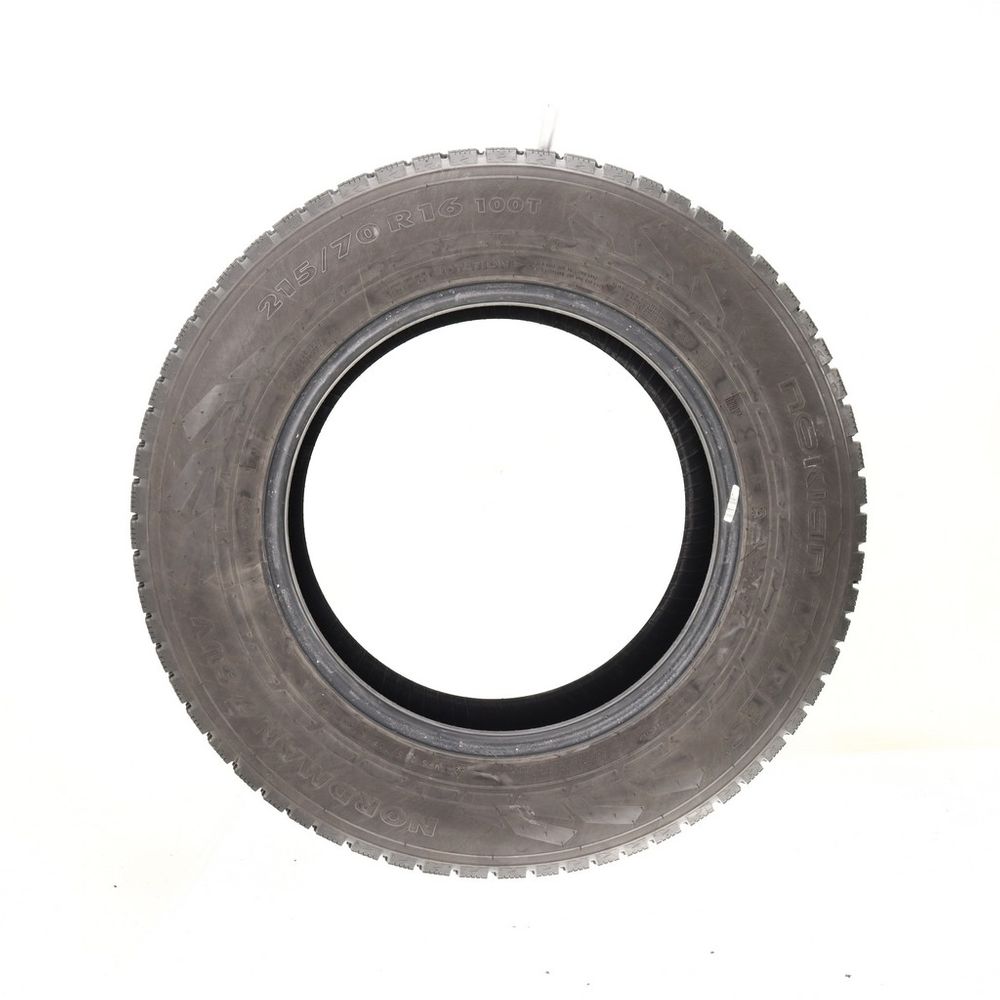 Used 215/70R16 Nokian Nordman 7 SUV Studded 100T - 8.5/32 - Image 3