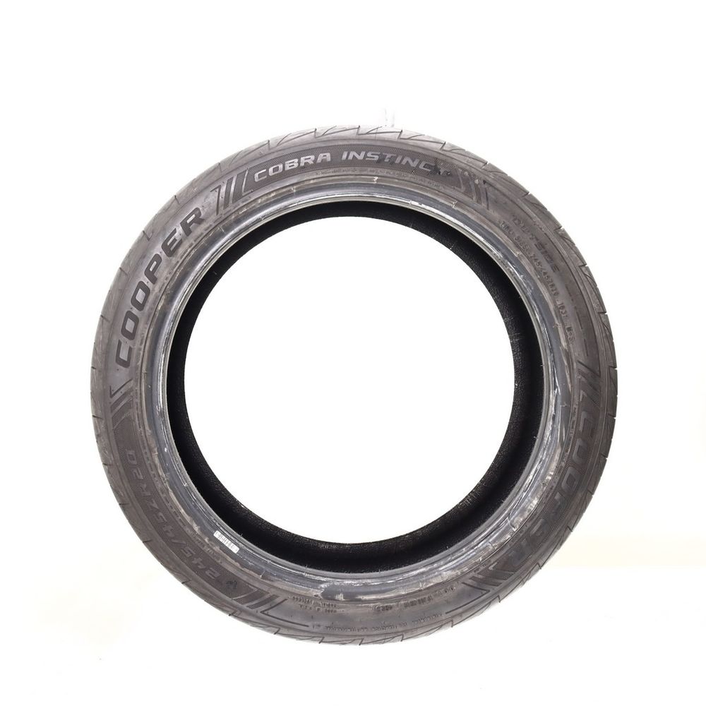 Set of (2) Used 245/45ZR20 Cooper Cobra Instinct 103Y - 6-6.5/32 - Image 6