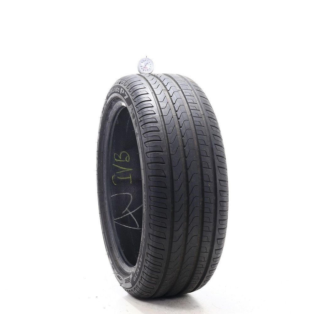 Used 245/40R19 Pirelli Cinturato P7 MOE Run Flat 98Y - 8.5/32 - Image 1