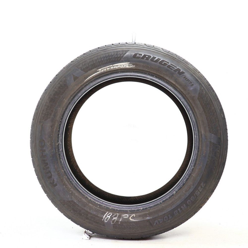 Set of (2) Used 225/60R18 Kumho Crugen HP71 104V - 8-9/32 - Image 3
