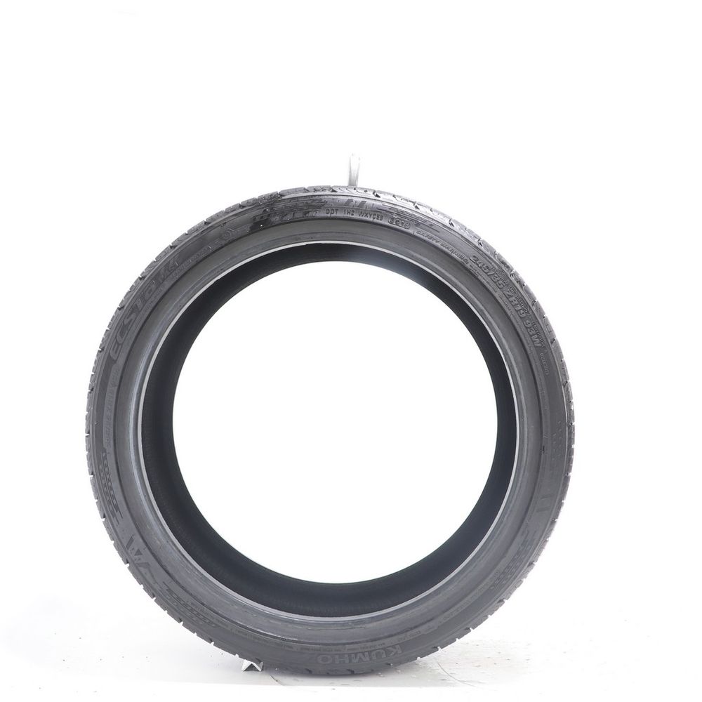 Set of (2) Used 245/35ZR19 Kumho Ecsta PA51 93W - 9-10/32 - Image 3