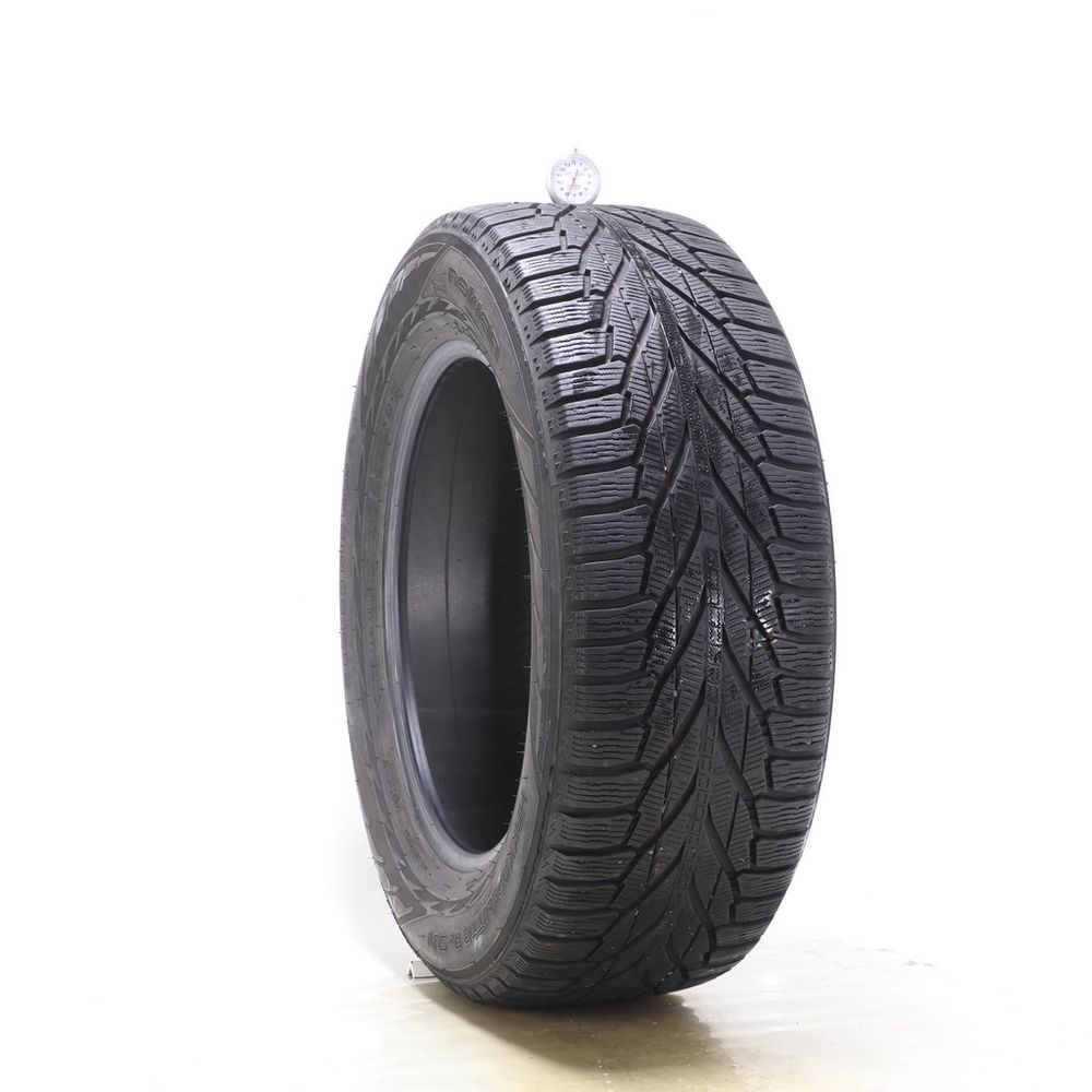 Set of (2) Used 245/60R18 Nokian Hakkapeliitta R2 SUV 109R - 7.5-8/32 - Image 1