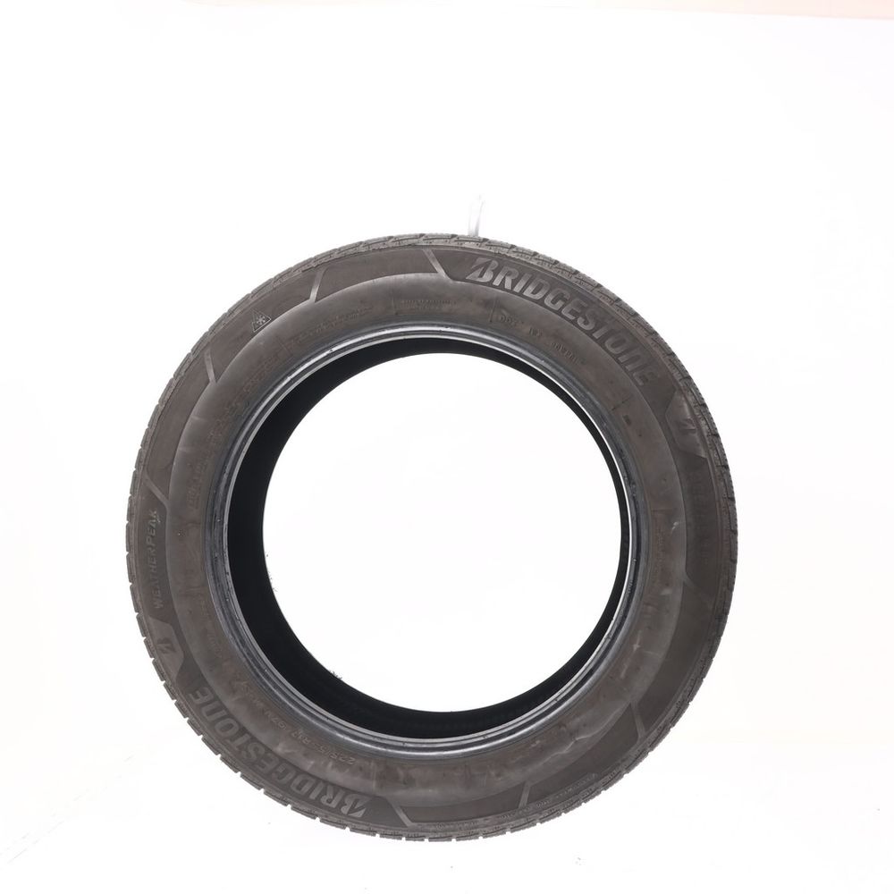 Set of (2) Used 225/55R17 Bridgestone WeatherPeak 97V - 5.5-6/32 - Image 3