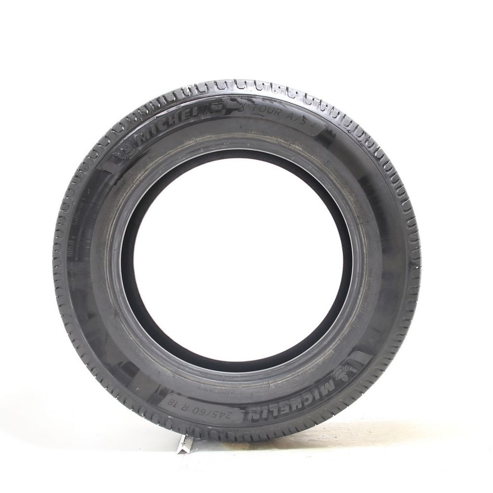 Set of (2) Driven Once 245/60R18 Michelin X Tour A/S 2 105H - 11/32 - Image 3